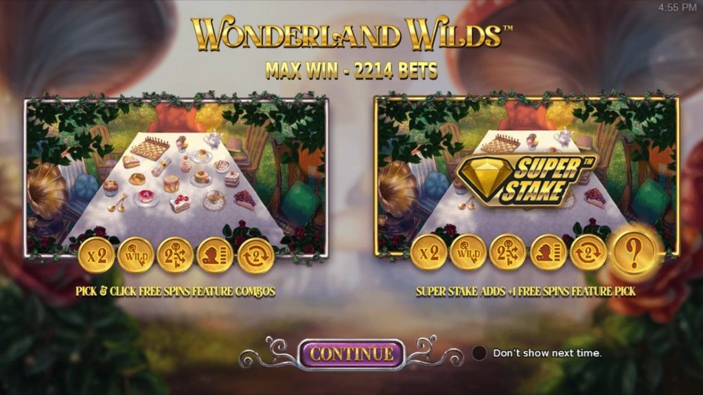 Wonderland Wilds slot review